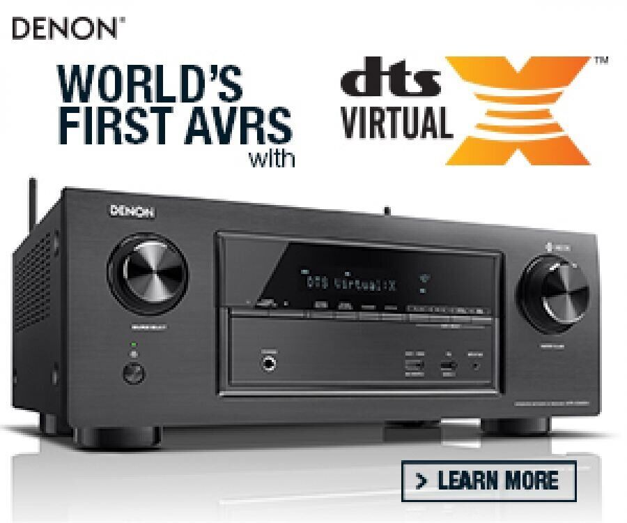 Denon® is proud to announce the world’s first A/V Receivers with DTS