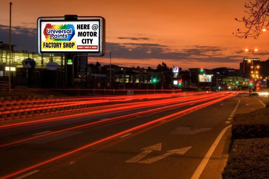 Outdoor Network’s new LED digital billboard captivates Pretoria